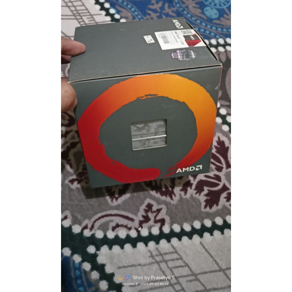 Prosesor AMD RYZEN 7 1700X + Fan ORIGINAL AMD + Box RYZEN 7 2700