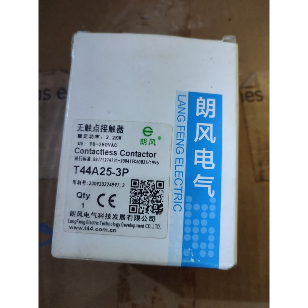 Kontaktor t44a25-3p 25a