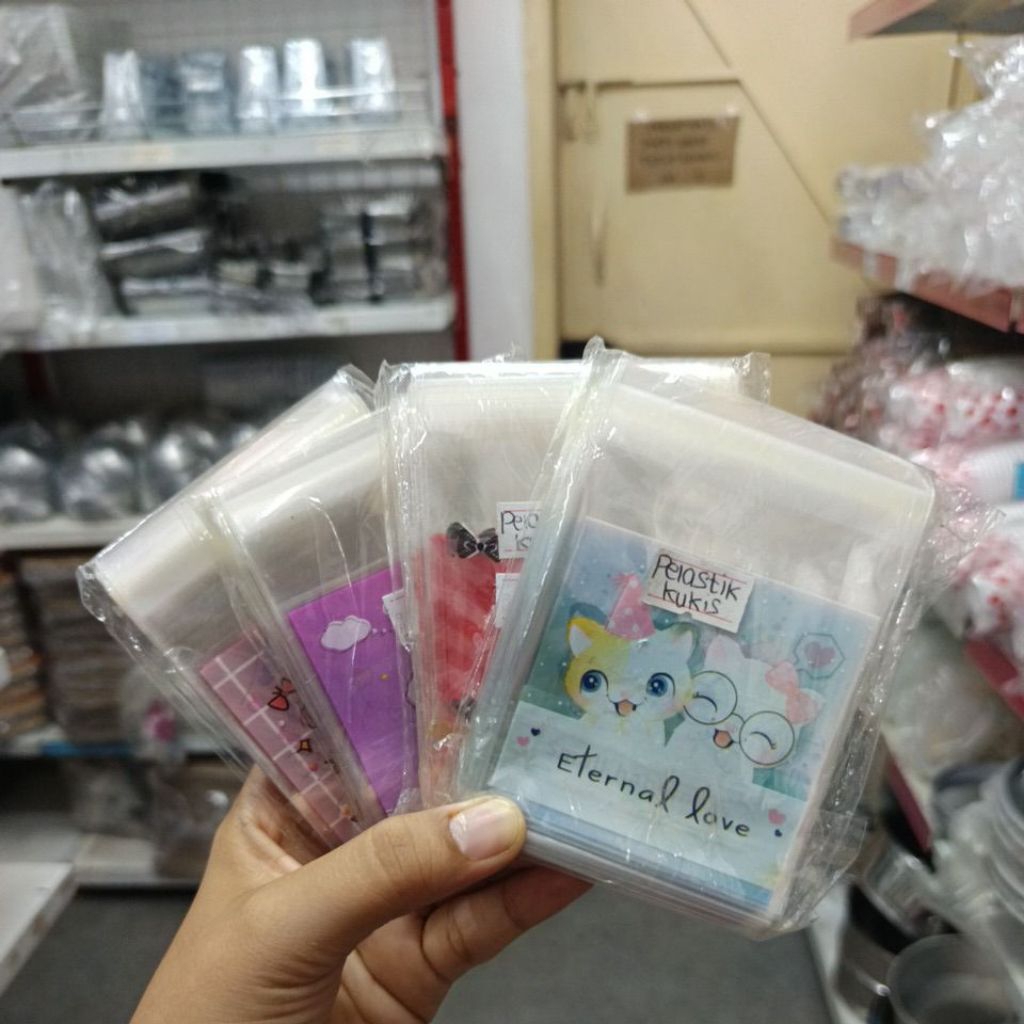 

plastik cookies 7x7cm