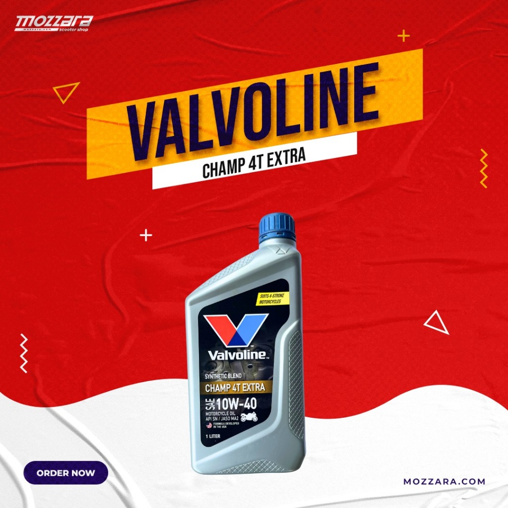 Valvoline Champ Extra 4T 10W-40 Oli Mesin 1 Liter 10W/40 10W40