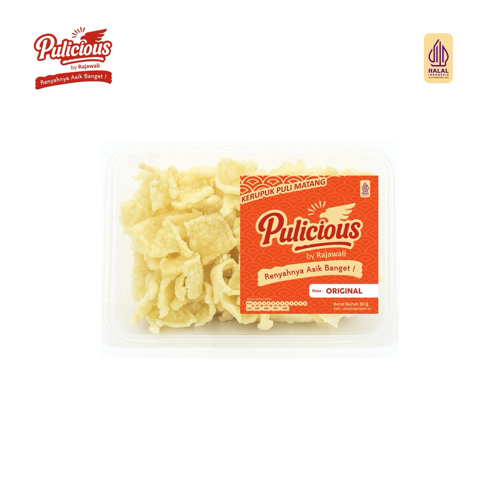 

Pulicious Kerupuk Puli Siap Makan 80gr