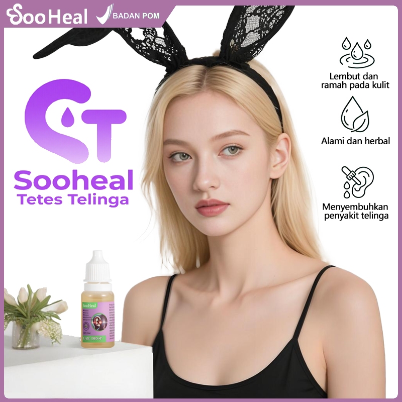 Tetes Telinga Ampuh - Obat Tetes Telinga Anak & Dewasa, Mengobati Sakit Telinga & Kotoran Telinga Be