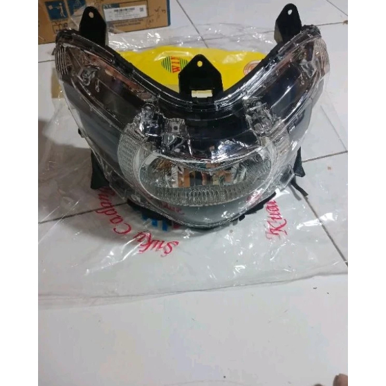 lampu depan mio soul gt 115/reflektor mio soul gt 115/win