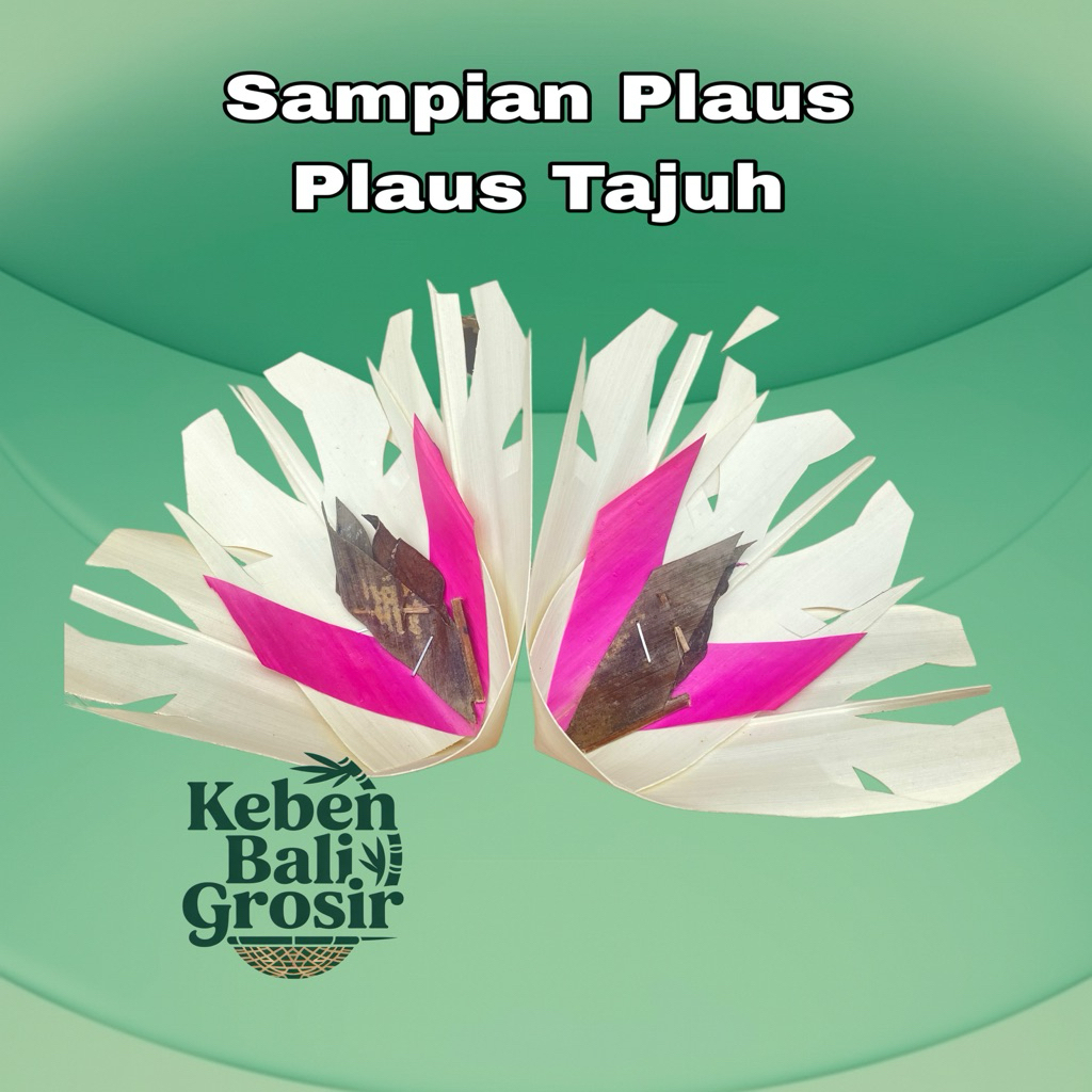 Sampian Plaus Ental (20pcs)|| Sampian Tajuh Sampian Soda