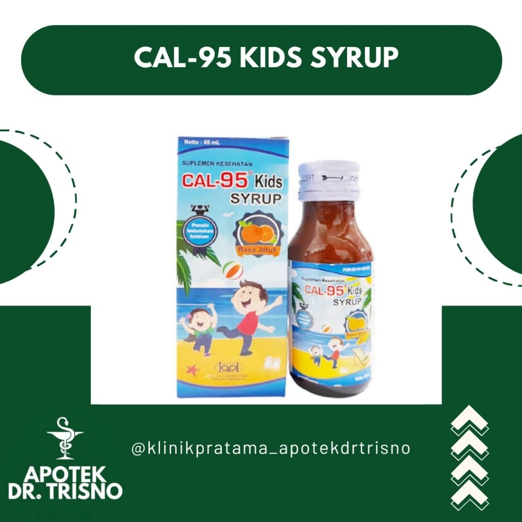 CAL-95 KIDS SIRUP