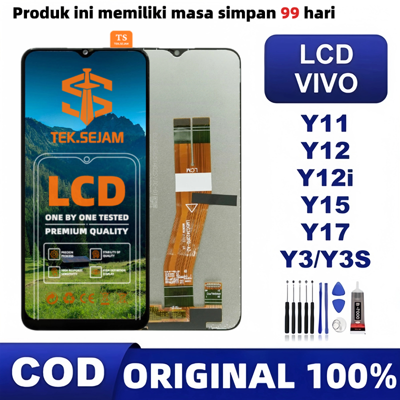 LCD HP VIVO Y17/Y12/Y15/Y12i/Y11/Y3/Y3S/U3X Original Layar Touchscreen UNIVERSAL FULLSET TOUCHSCREEN