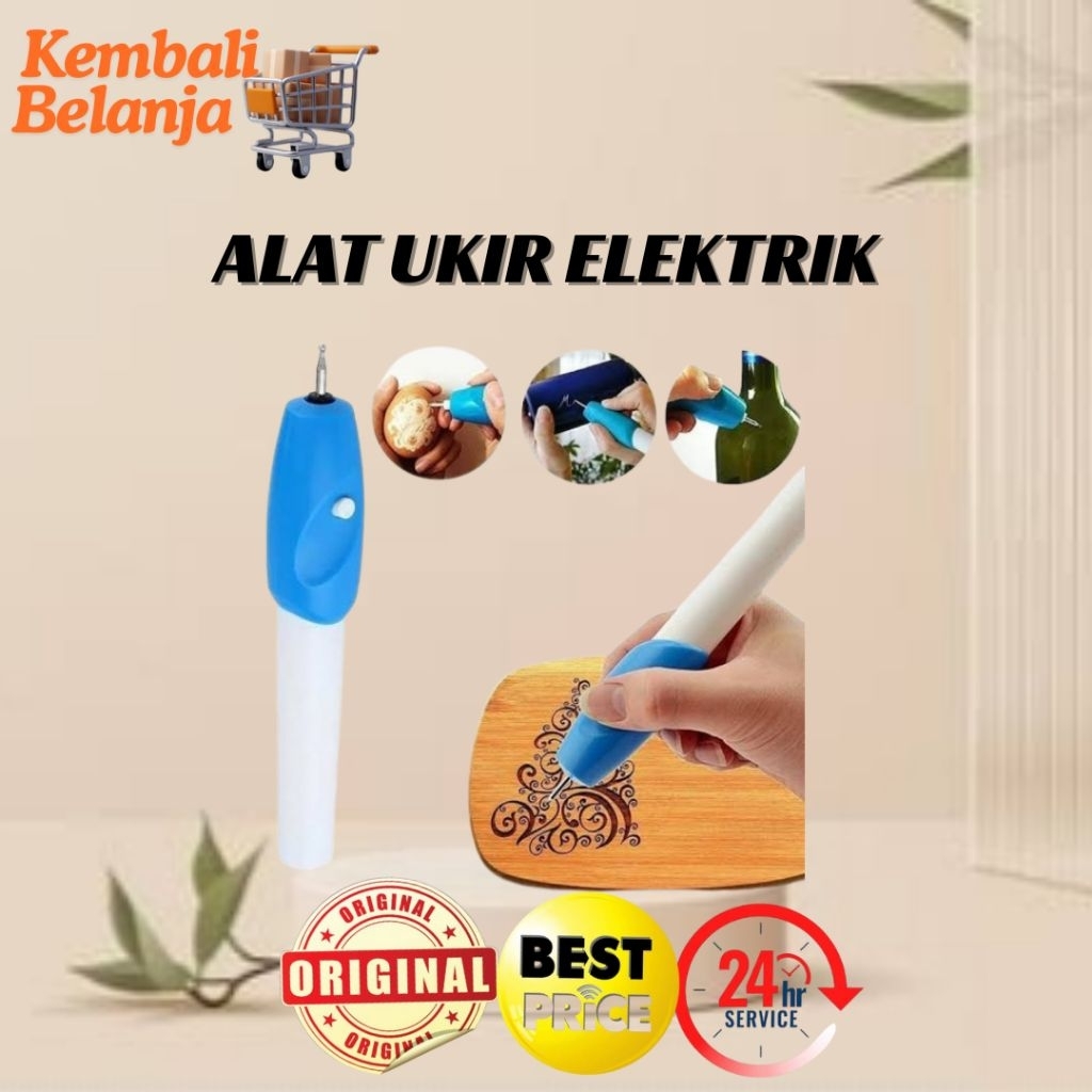 Alat Ukir Elektrik/ Pengukir Piring Gelas/ Engraver Pen/ Alat Gravir/ Mengukir kayu Besi Kaca