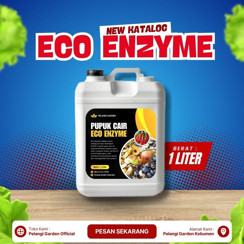 PALING AMPUH  Eco Enzyme Sampah Organik, Eco Enzyme Pupuk Isi 1 Liter