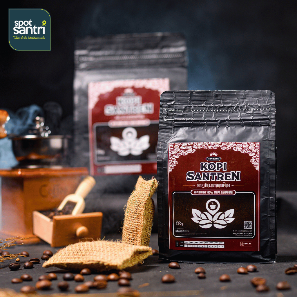 

Kopi Santren - 500gr | Bubuk Kopi Robusta Murni Tanpa Campuran 100% Gilingan Halus