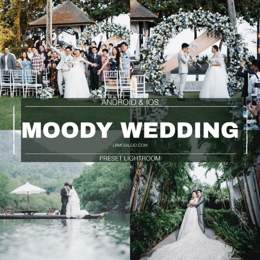 Lightroom Moody Wedding Preset