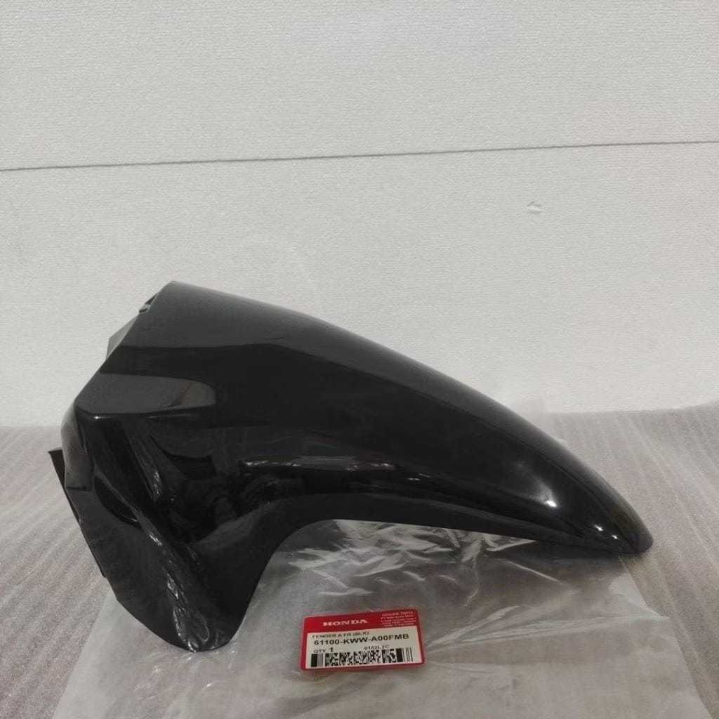 front fender Slebor Selebor Spakbor Sepakbor Depan HONDA Revo 110 Absolute Hitam Abu Abu ORIGINAL 61