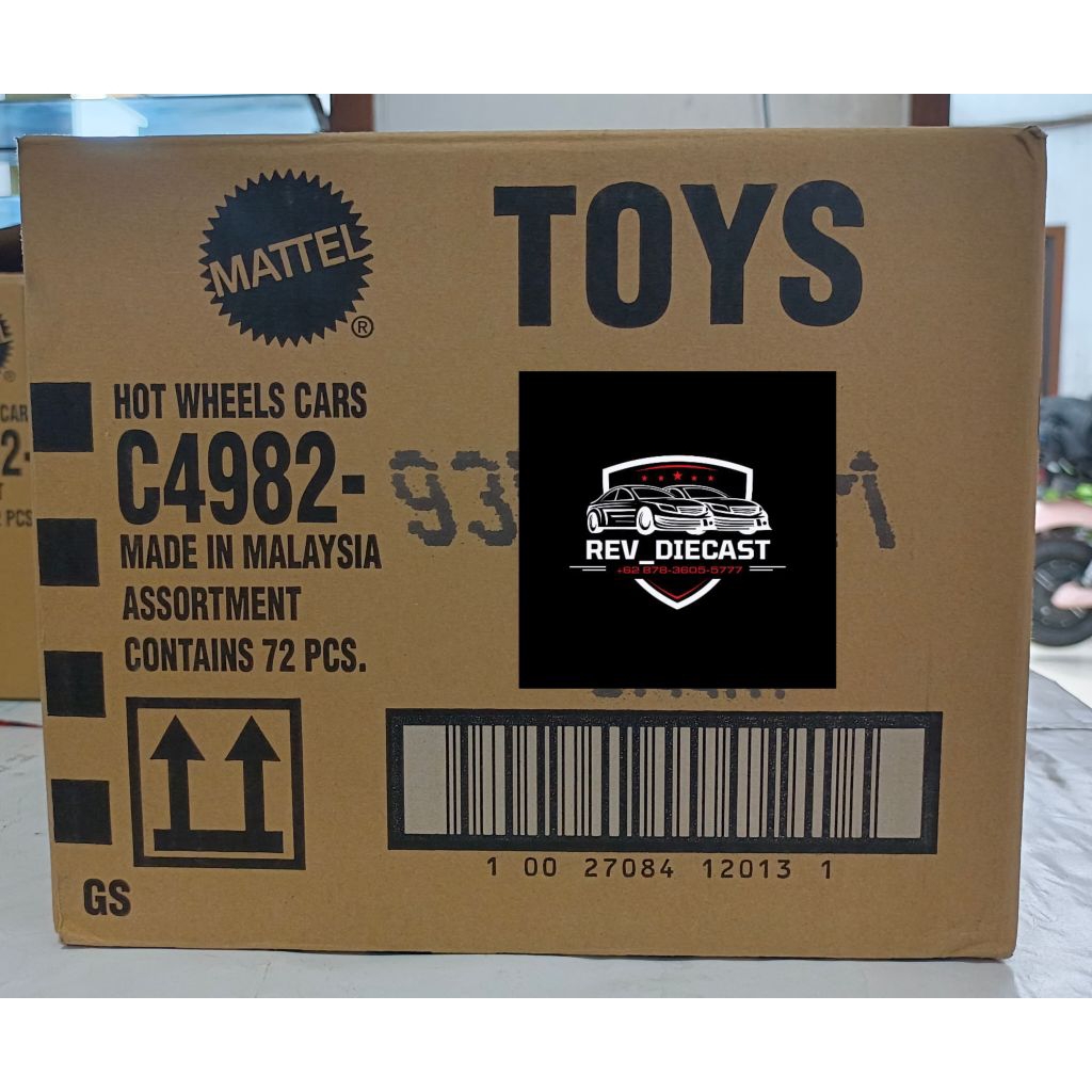 Hot Wheels 1 Dus isi 72 PCS Mix Sortiran (TIDAK SEGEL)
