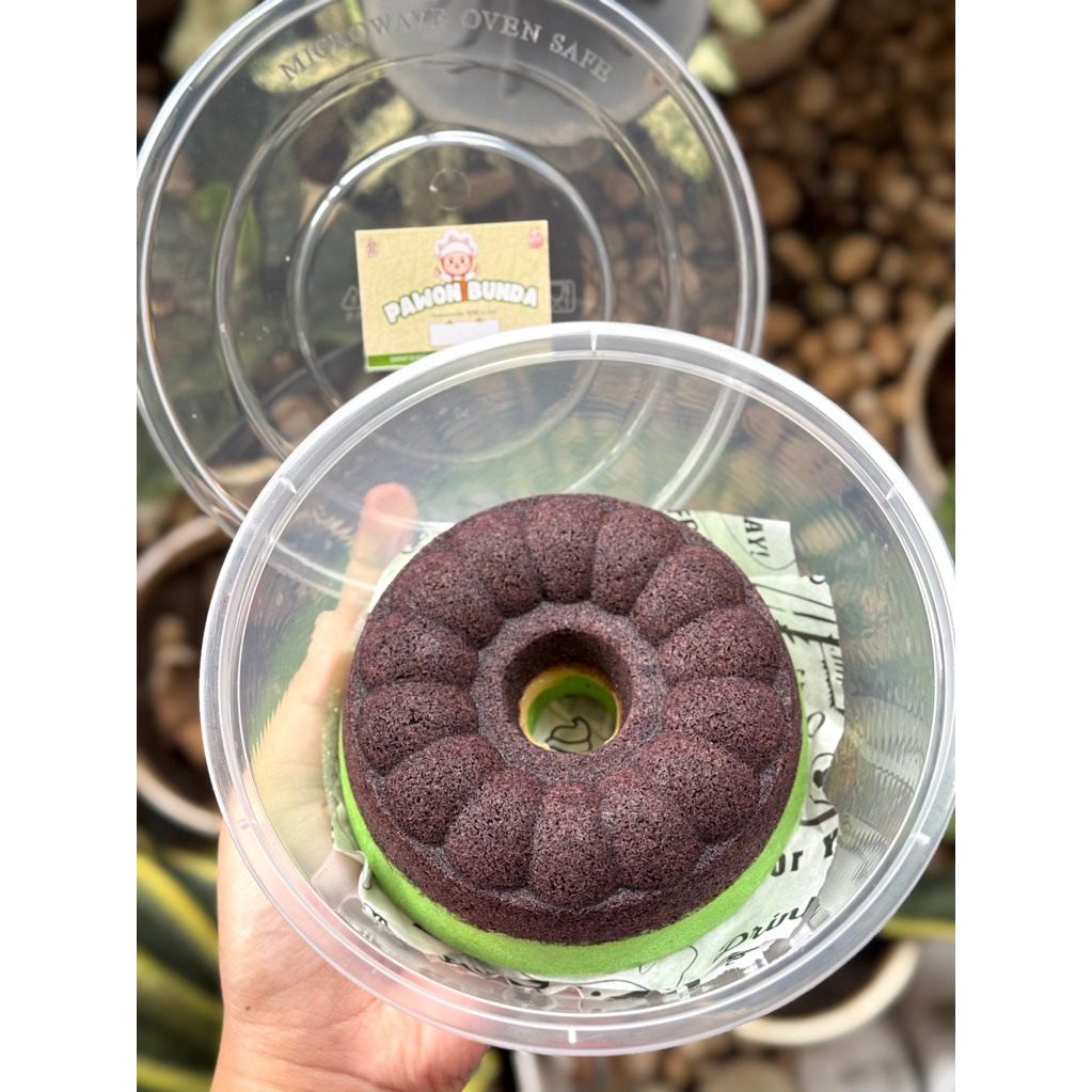 

Bolu Ketan Hitam Pandan Keju Lumer