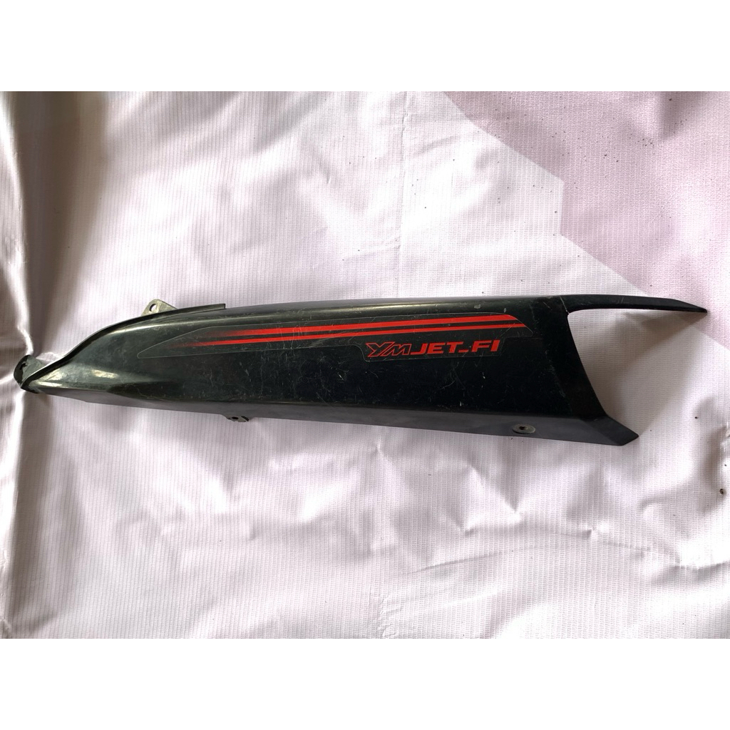 Sambungan Cover Body Kafer Bodi Belakang Kanan Kiri Soul Gt Hitam Abu Original Yamaha 1KP-F1741-00-7