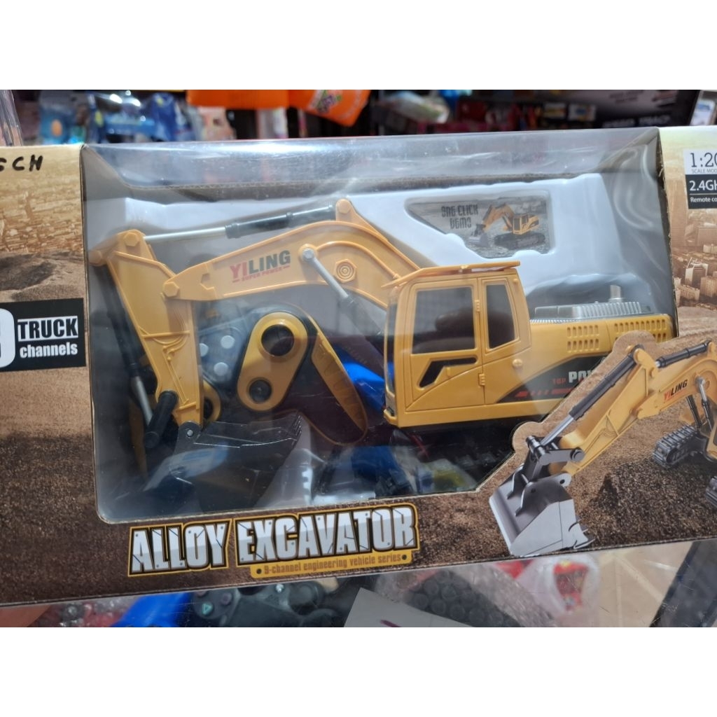 Rc Excavator Eksavator Bucket Alloy
