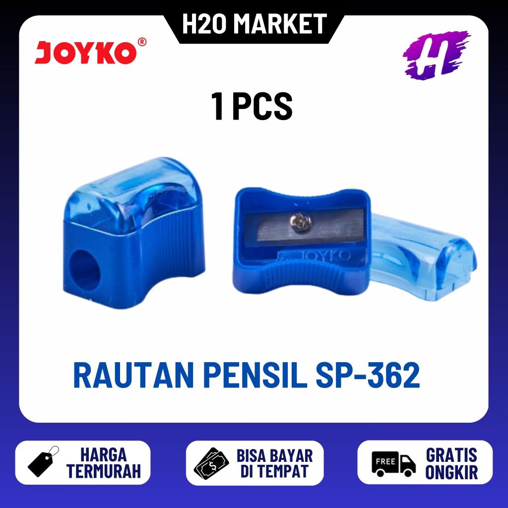 

JOYKO Sharpener - Rautan Serutan Pensil SP-362 - Sharperner SP 362 JOYKO