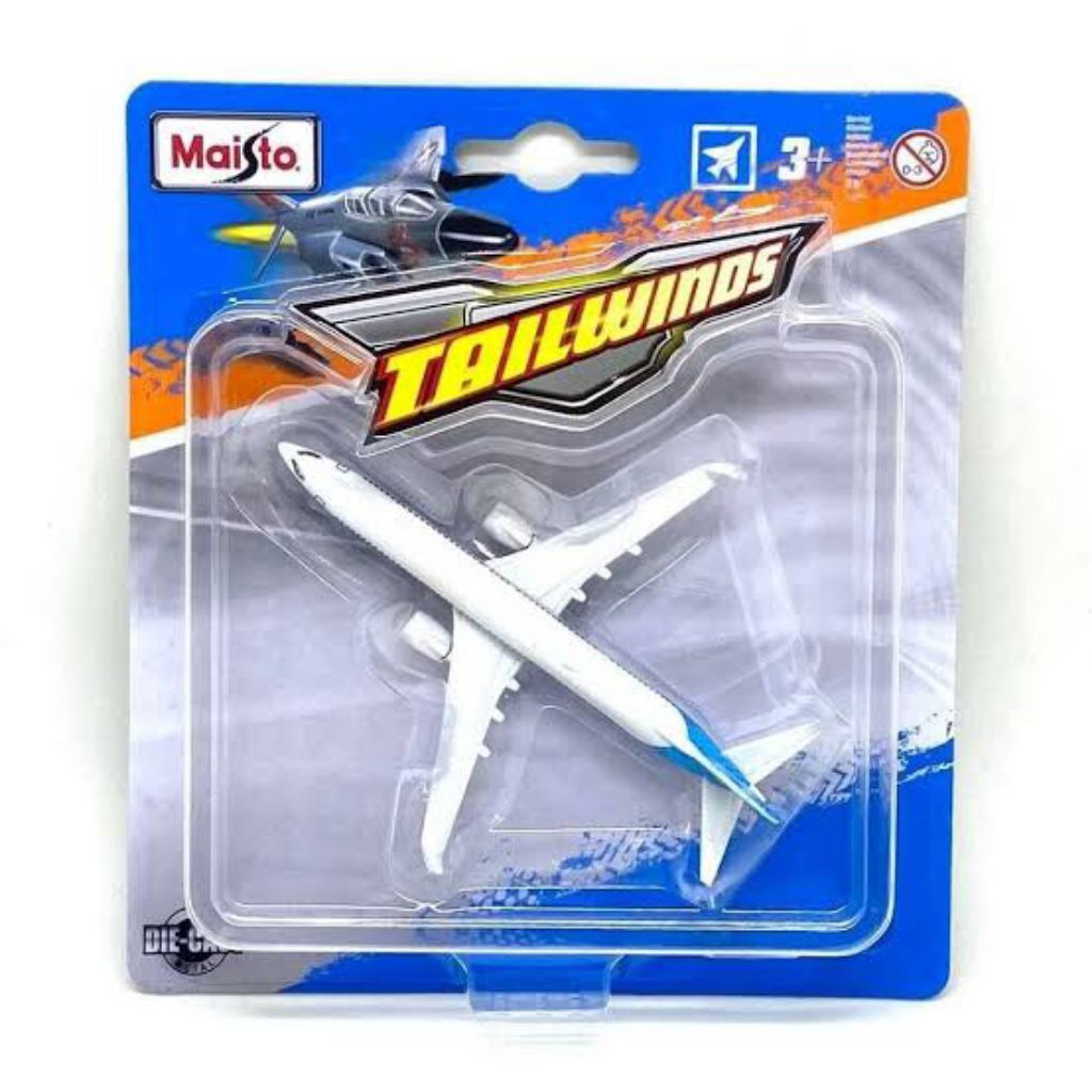 Diecast Maisto Tailwinds Boeing 737 Max Demonstrator India Plane pesawat