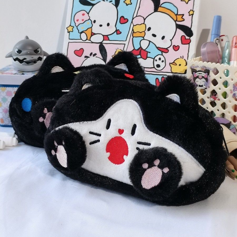 

Kotak Pensil Plush Kucing Kapasitas Besar Gaya Korea Kotak Alat Tulis Siswa Tas Penyimpanan