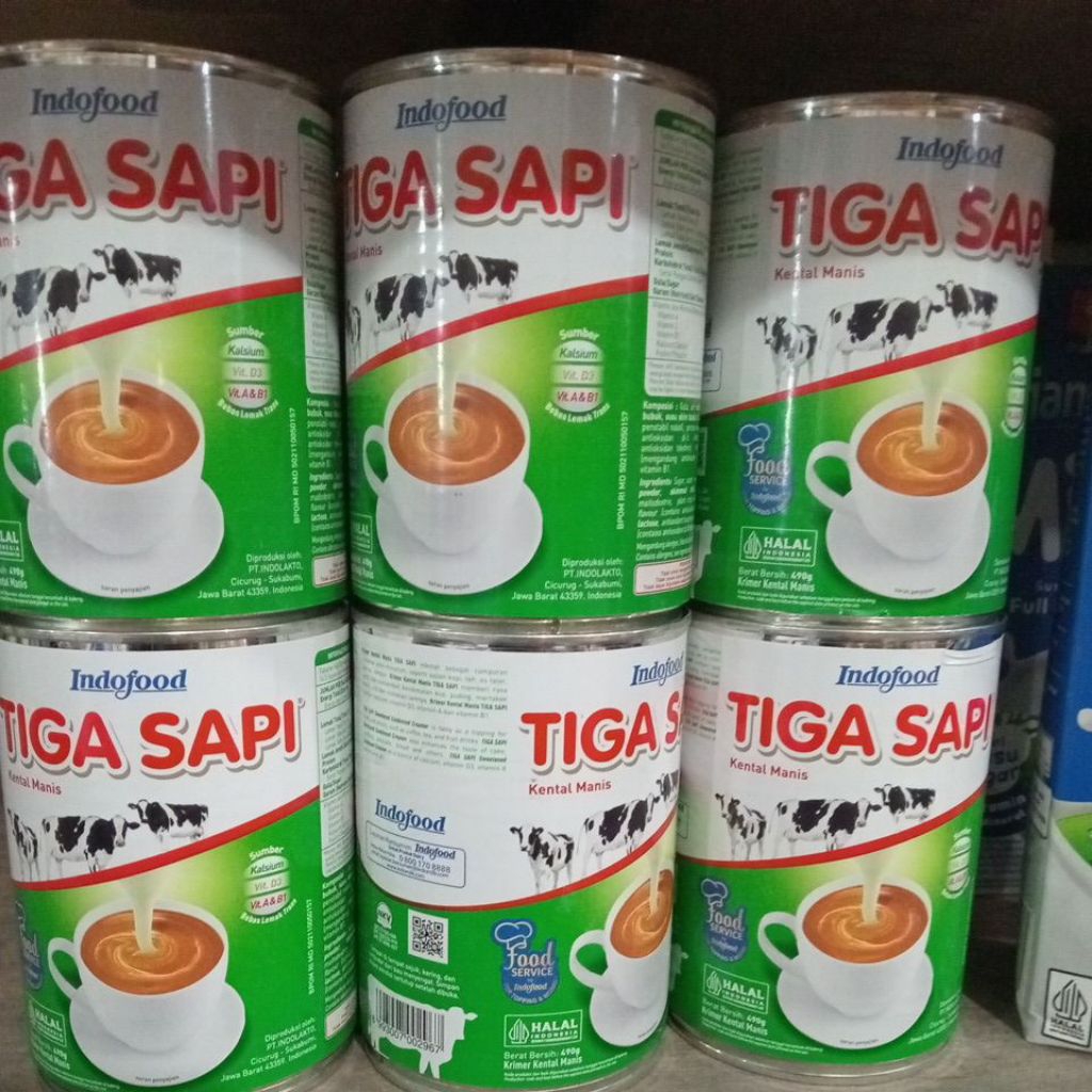 

susu tiga sapi kaleng