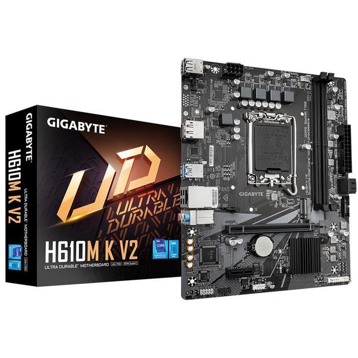Motherboard Gigabyte H610M K V2 (LGA1700, H610, DDR5, USB3.2)