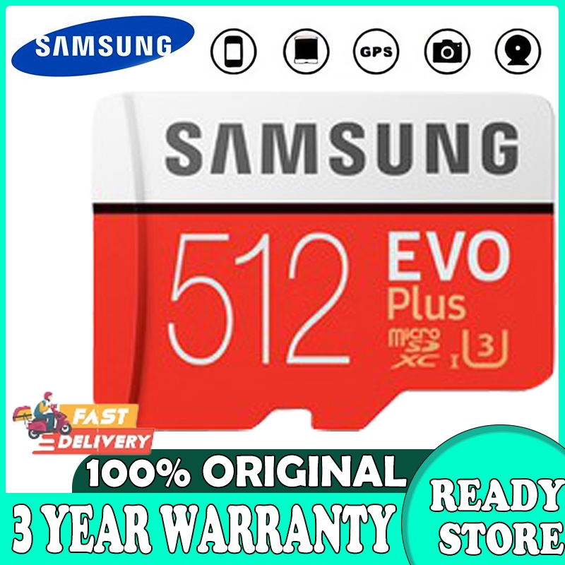 Samsung MicroSD card Evo Plus 128GB /256GB/512GB Memory Card
