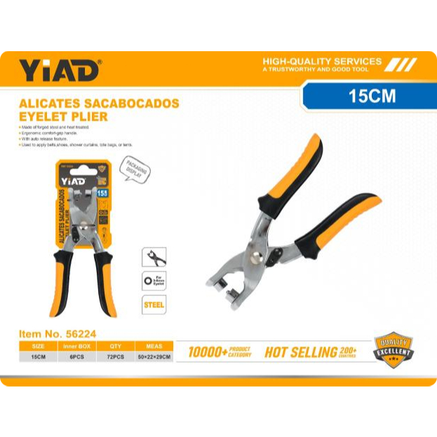 YiAD Tang Mata Ayam Eyelet / Mata Itik  Bagus Berkualitas Tang Eyelet Mata Ayam