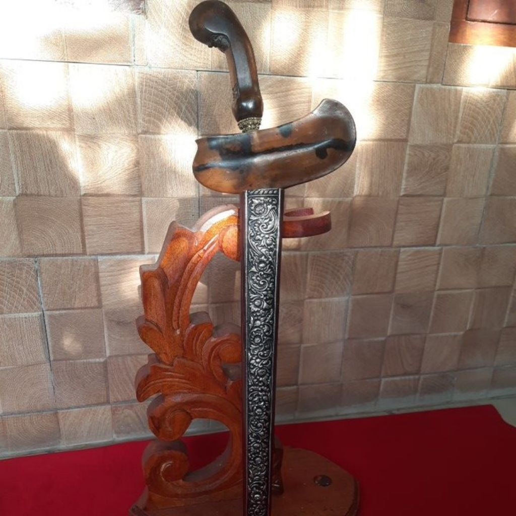 Keris Jalak Tilam Sari Pudak Setegal TUS,Langka,Pamor Tangkis