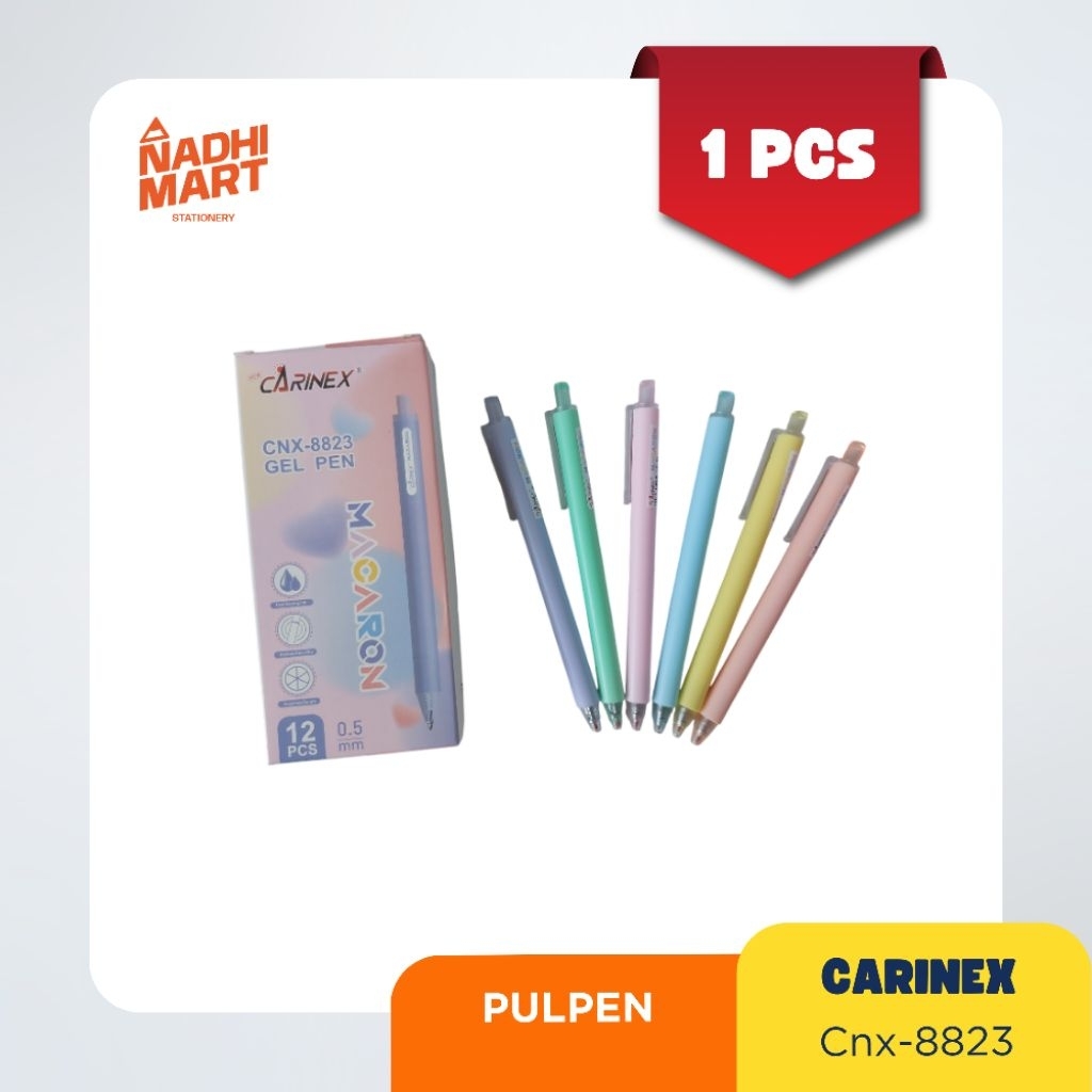 

PULPEN CARINEX MACARON CNX 8823 TINTA HITAM