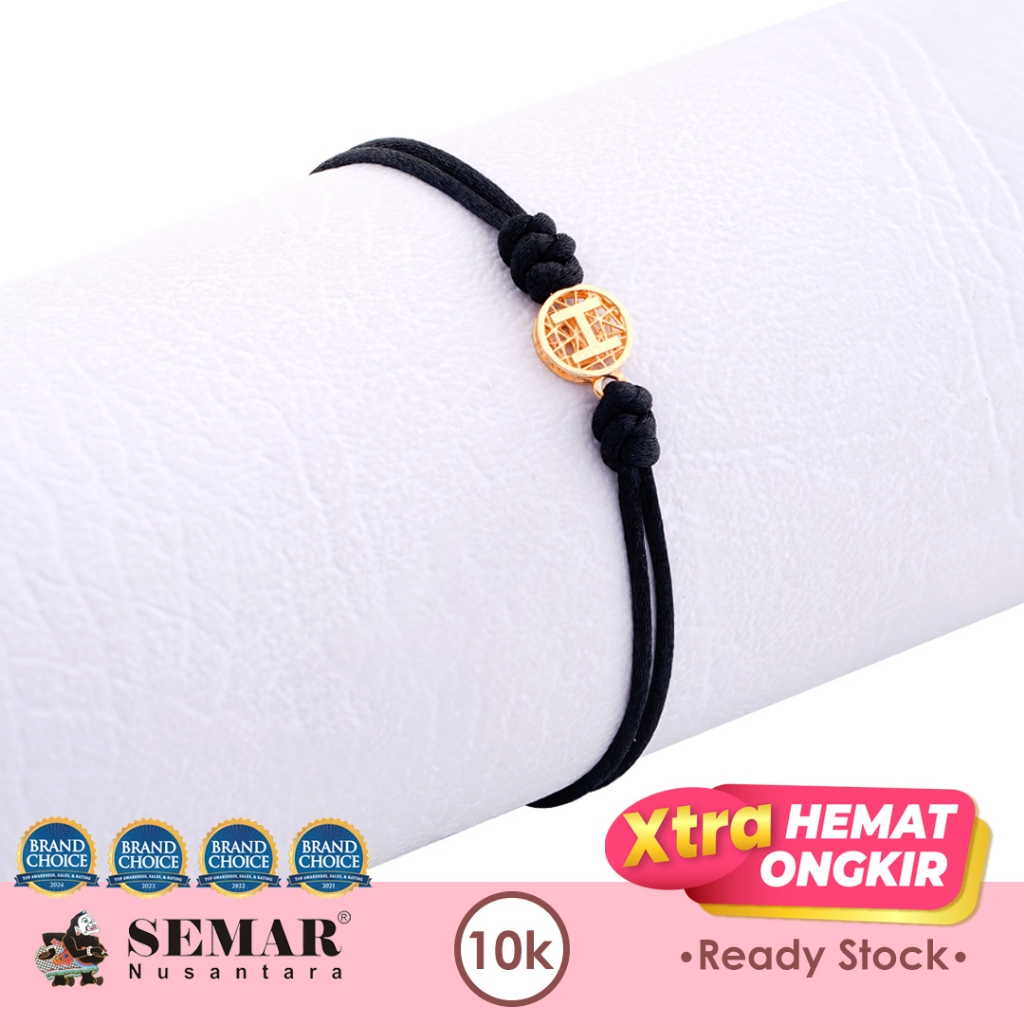 Gelang Emas Tali Heria Gold 10K Semar Nusantara