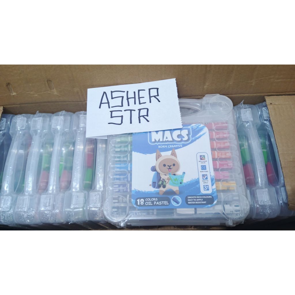 

Crayon/Oil Pastel 18 Warna Kualitas Bagus