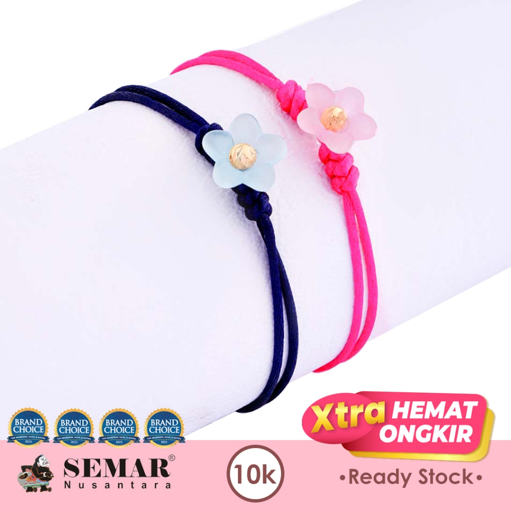 Gelang Emas Tali Filsia Blooming Gold 10K Semar Nusantara