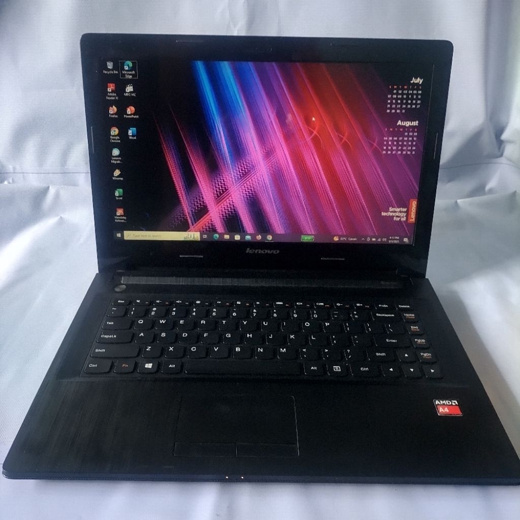 LAPTOP MURAH LENOVO G40 AMD A4-6210 RAM 6GB SSD 128GB VGA AMD 1GB