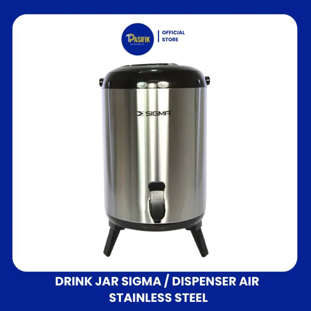 DRINK JAR SIGMA / DISPENSER AIR STAINLESS STEEL