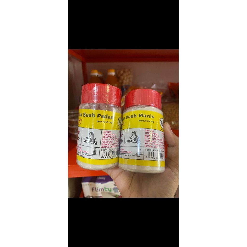 

BUMBU BUBUK BUAH. BUMBU BUBUK ASIN MANIS PEDAS. GARAM BUAH.