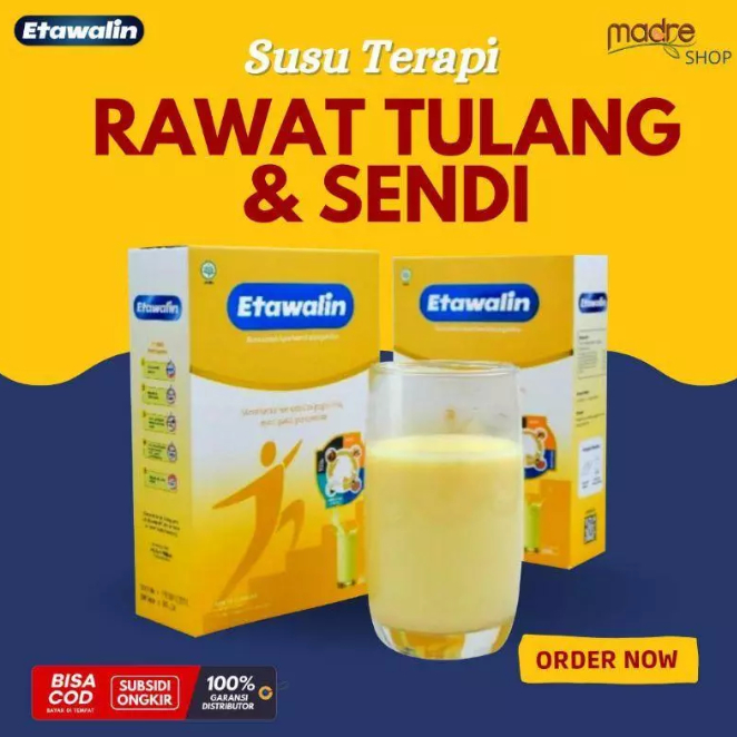 

2 BOX SUPER PROMO!!! ETAWALIN Susu Atasi Masalah Nyeri Sendi Dan Tulang no 1 di Indonesia
