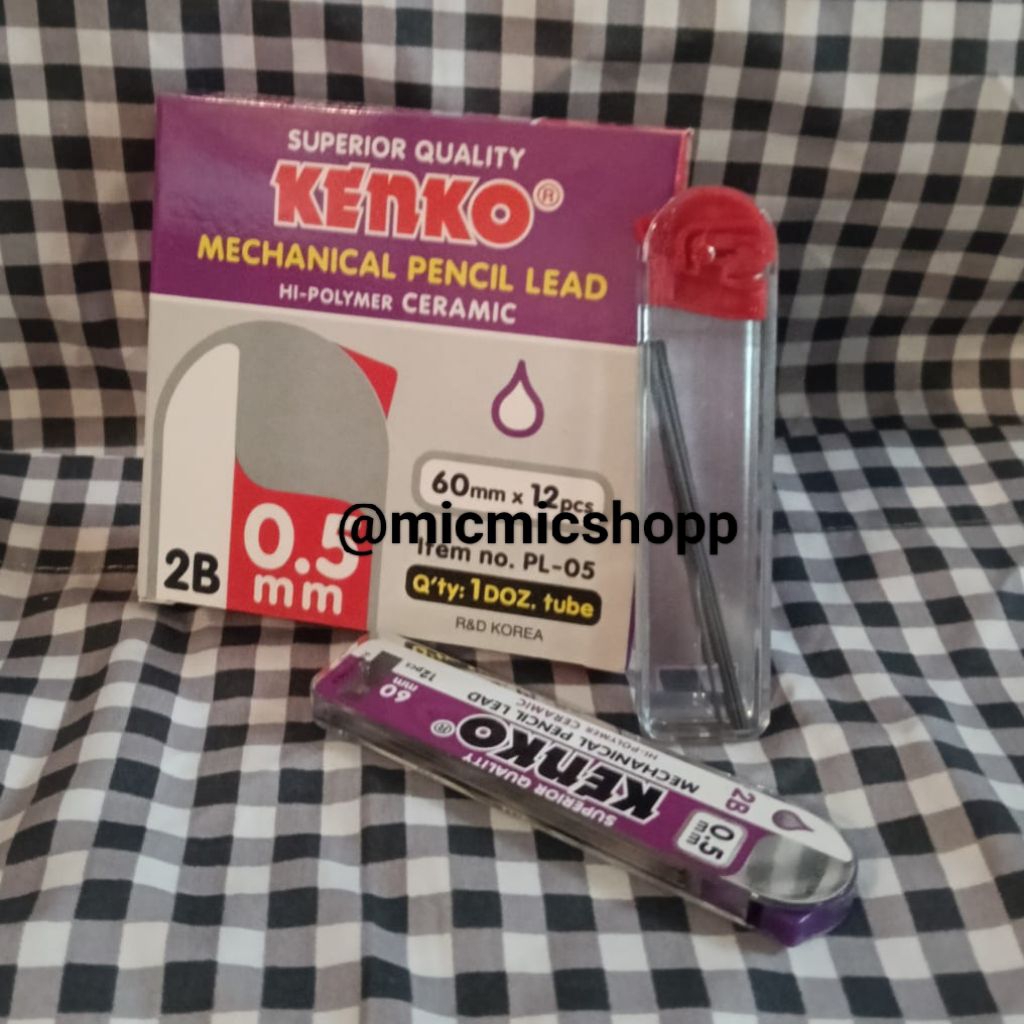 

Refill Pensil Merek Kenko 0.5 mm