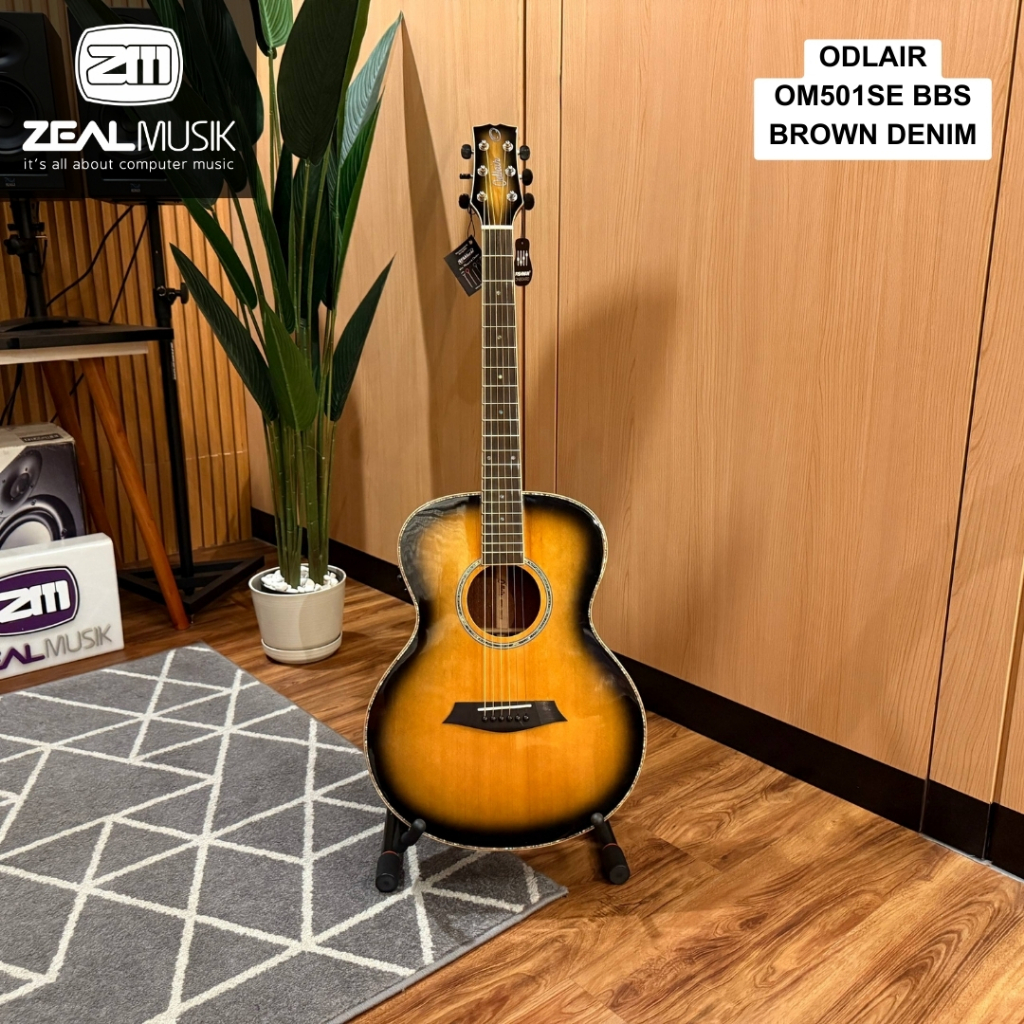 Odlair Capella NEOS OM501 SE BBS / BD - Gitar Akustik Elektrik - Zeal Musik Jogja