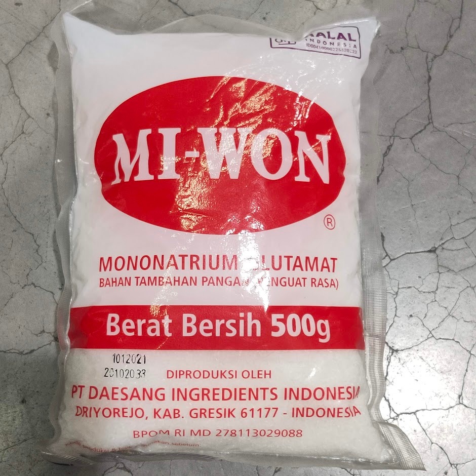 

MI-WON 500gr MSG Vetsin Pecin Micin Miwon
