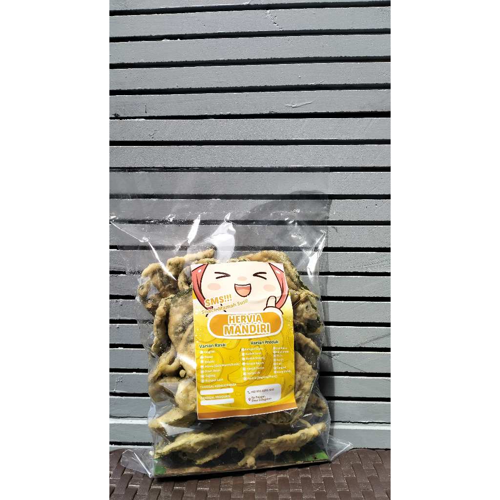 

Keripik Bayam Renyah Gurih | Camilan Sehat Bergizi Tanpa Pengawet