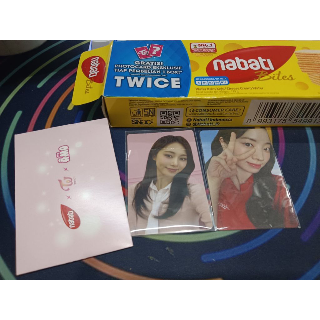 Photocard Twice x Nabati x Amo