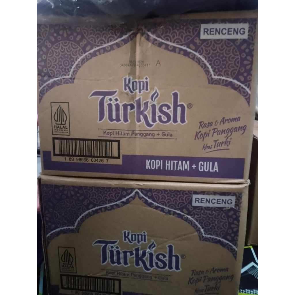 

KOPI TURKISH/KOPI HITAM/ KOPI VIRAL/ 1CTN ISI 12 RCG