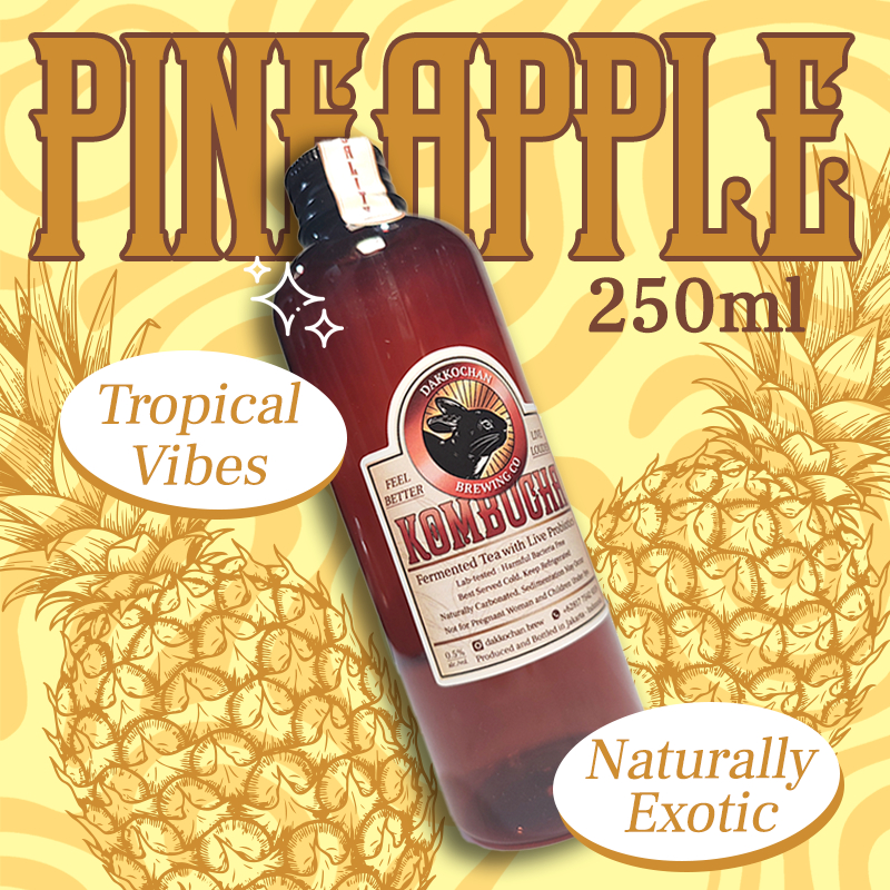 

Dakkochan Kombucha Pineapple 250ml