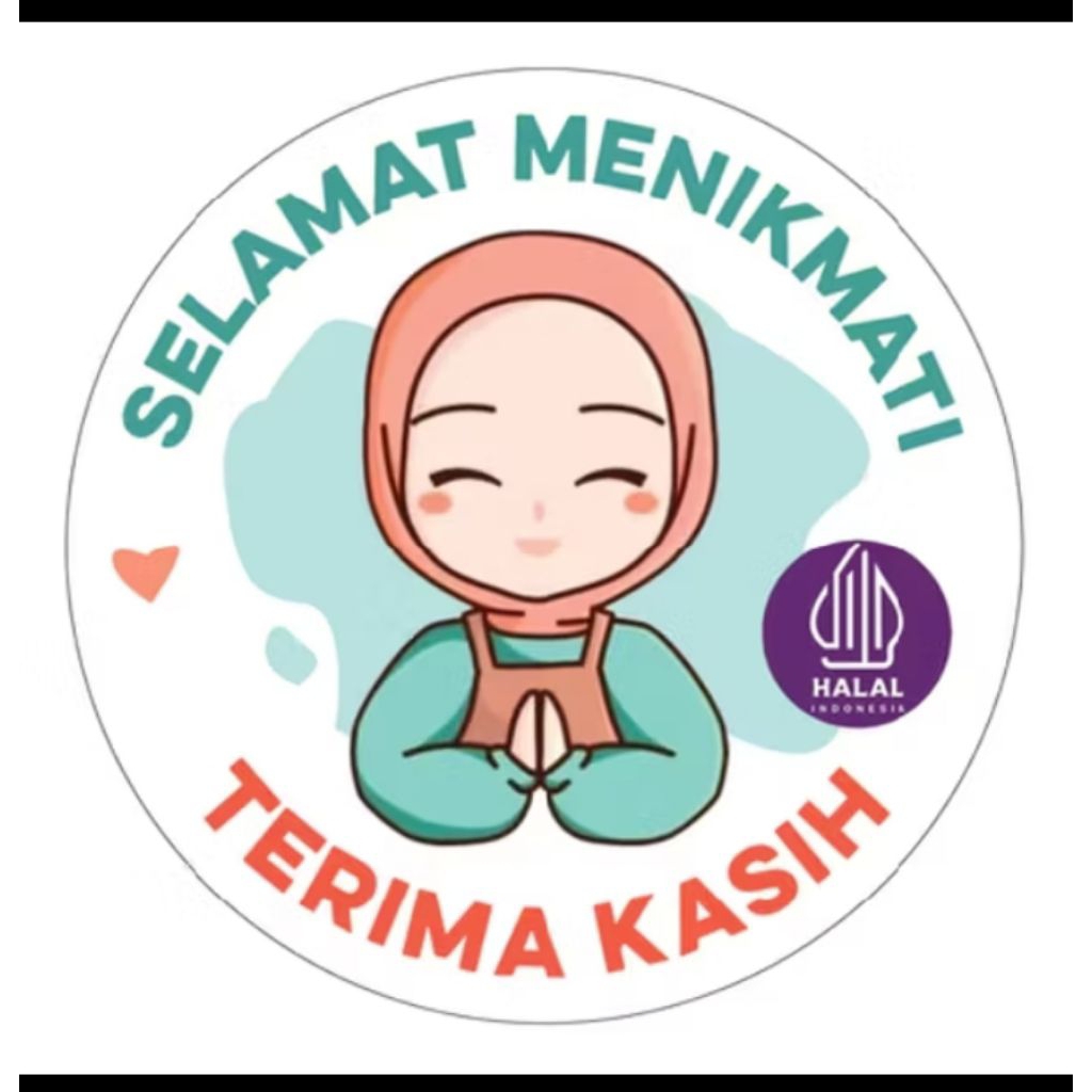 

Stiker Label Thank You Isi 500pcs Stiker Terimakasih Stiker Label