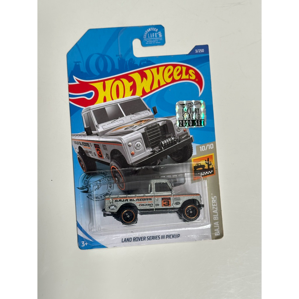 Hot Wheels Land Rover Series III Pickup zamac