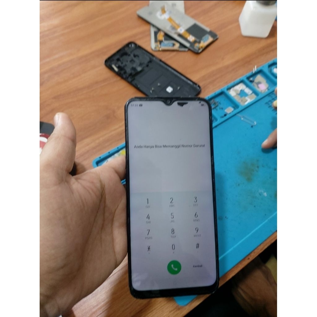 LCD OPPO A31 ORIGINAL COPOTAN TOMPEL