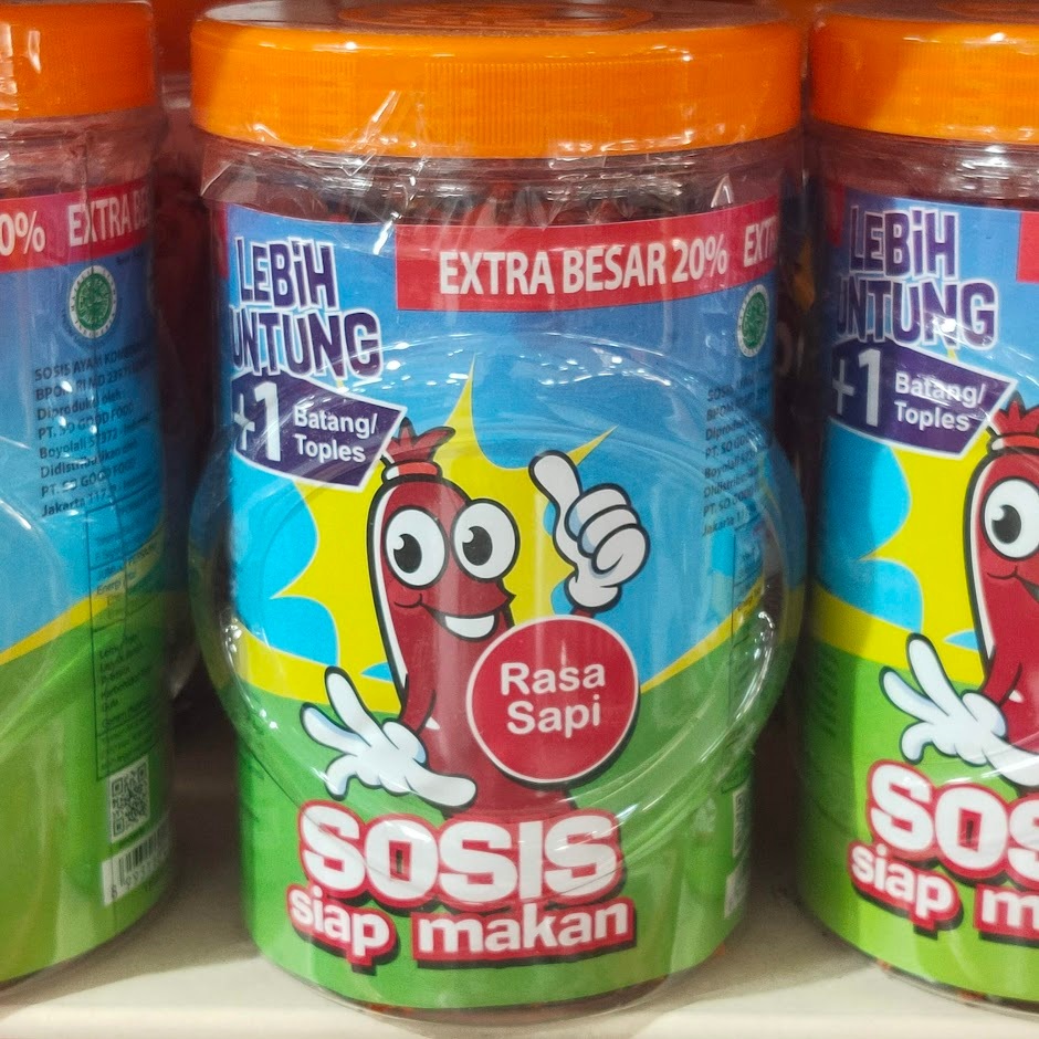 

SO NICE Sosis Sapi kemasan Stoples isi 24pcs