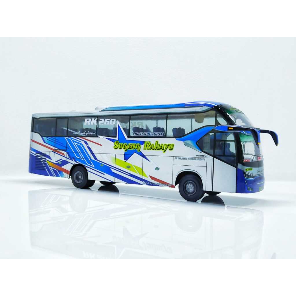 SEGUNDO - Miniatur Bis Indonesia PO Sugeng Rahayu XHD Interior