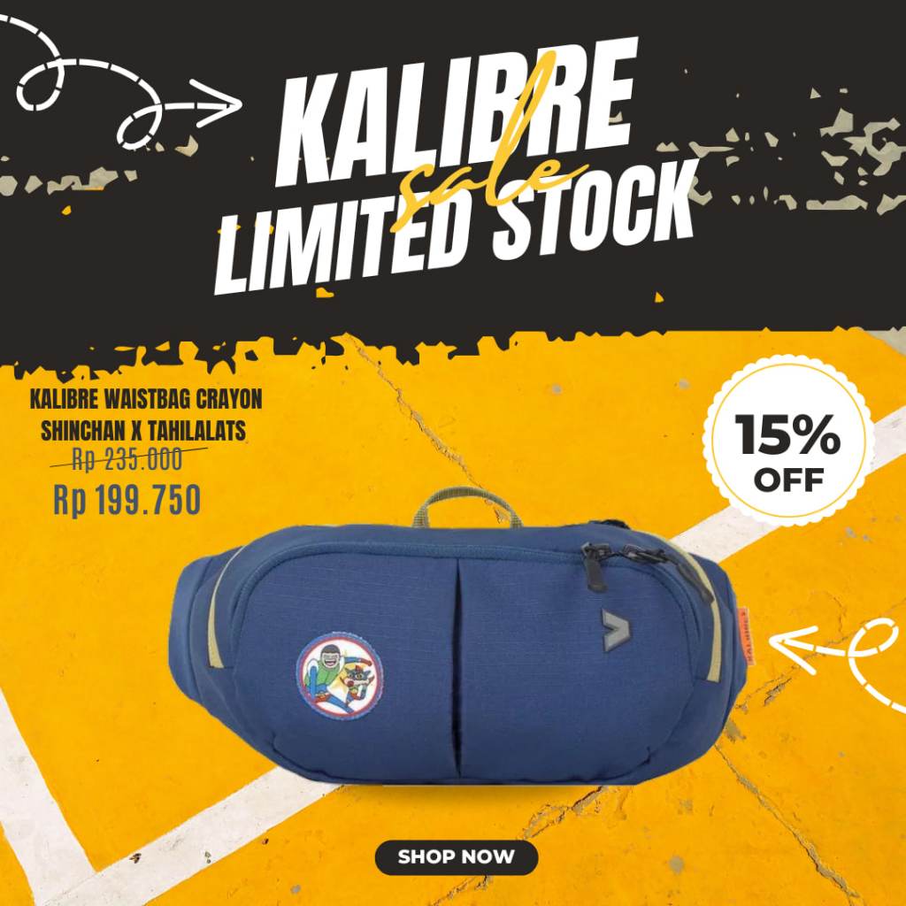 CRAYON SHINCHAN X TAHILALATS KALIBRE Waistbag 921977403 navy