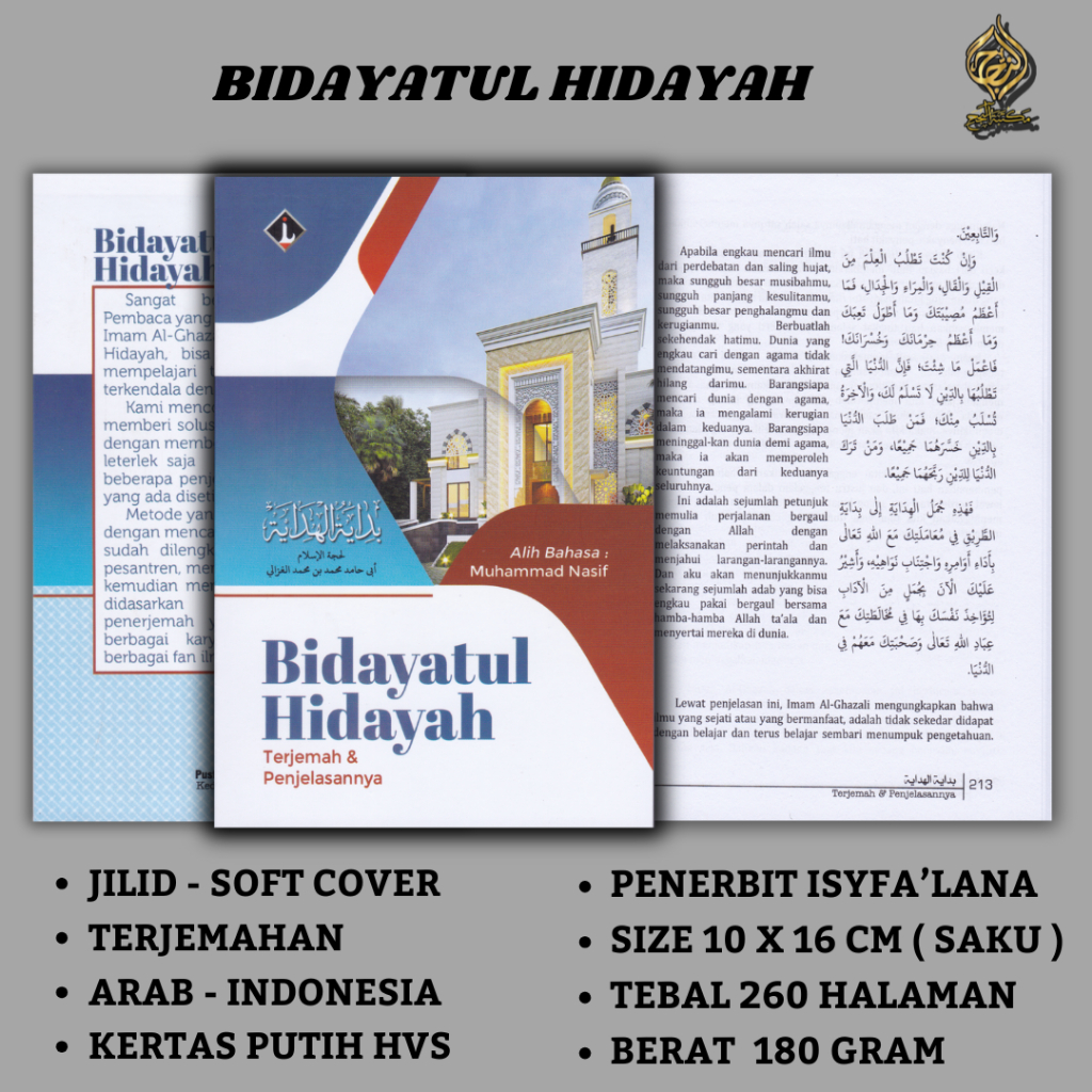 Terjemah Bidayatul Hidayah 2 Bahasa Lirboyo || Terjemah Bidayatul Hidayah Lirboyo 2 Bahasa / BUKU TE