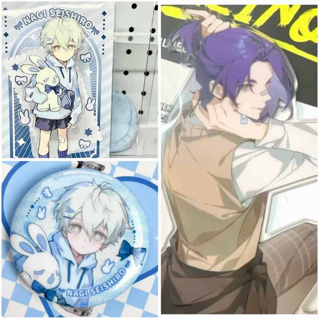 [READY] set take Nagi Seishiro, Itoshi Rin, Chigiri Hyoma, Reo Mikahe, & Meguri Bachira Blue Lock Ac